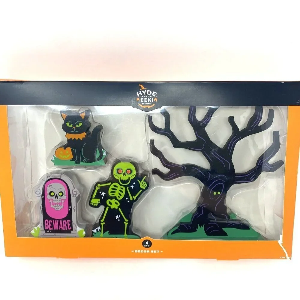 Target Hyde and EEK! Boutique™ 4pc Halloween Tree Characters Mantel Figurines